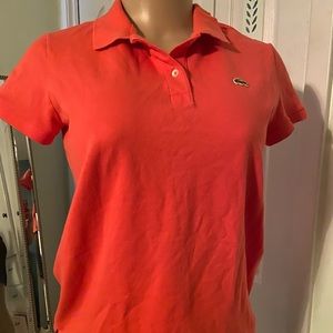 Ladies size 40 (large) Lacoste polo shirt
